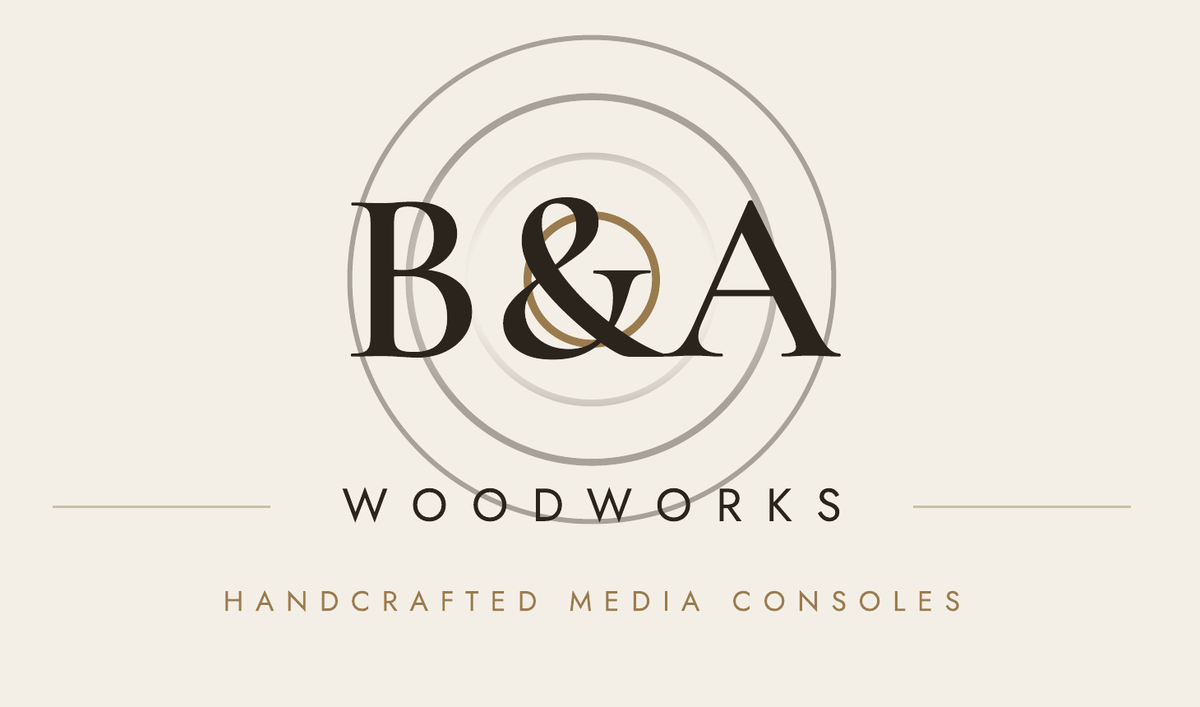B&A Woodworks — Handcrafted Media Consoles